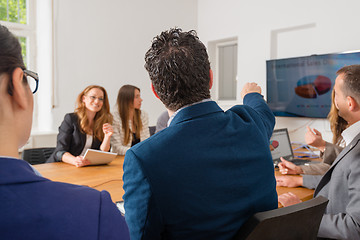 Image showing Business meeting