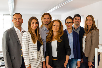 Image showing Portrait Of Business Team 