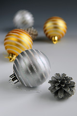 Image showing Christmas ornaments