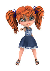 Image showing Toon Girl