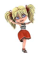 Image showing Toon Girl