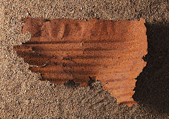 Image showing Piece of Rust