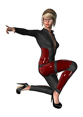 Image showing Female Super Hero