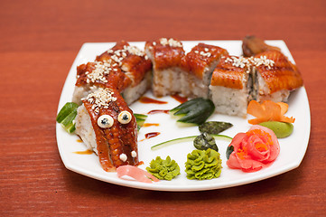 Image showing Sushi rolls