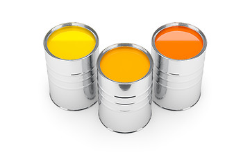 Image showing paint cans