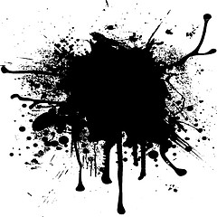 Image showing ink splat blob