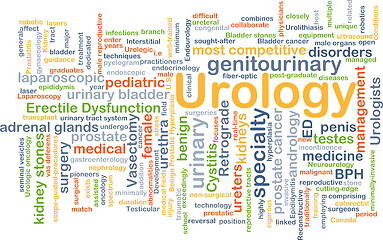 Image showing Urology background concept