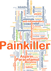 Image showing Painkiller background concept
