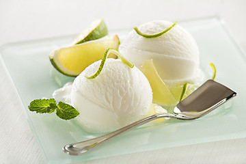 Image showing Ice cream - sorbet