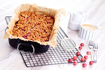 Image showing gooseberry cake