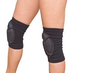 Image showing legs with knee caps