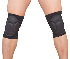 Image showing legs with knee caps