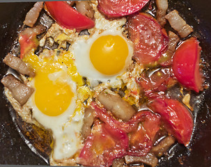 Image showing fryed eggs