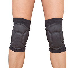 Image showing legs with knee caps