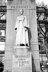 Image showing england  historic   marble and statue in old city of london 