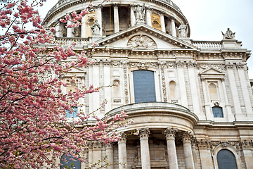Image showing st paul  in london england  construction  religion