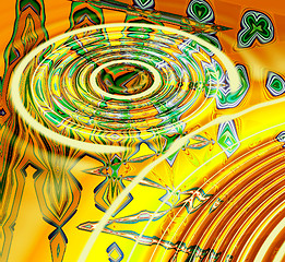 Image showing Abstract 3d background