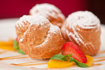 Image showing profiteroles