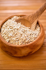 Image showing Oat flakes