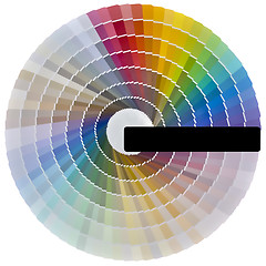 Image showing Color Swatch Cutout