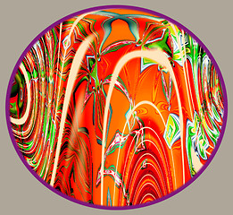 Image showing Abstract 3d background