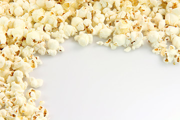 Image showing popcorn border