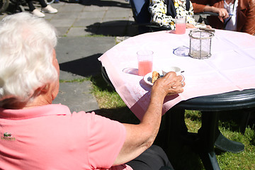 Image showing Cakes and Coffee