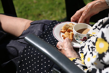 Image showing Cakes and Coffee