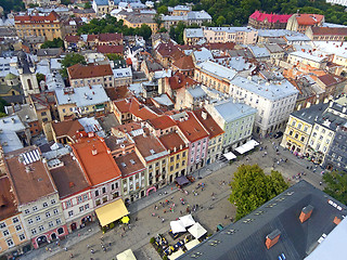 Image showing Downtown in Lviv, Ukraine