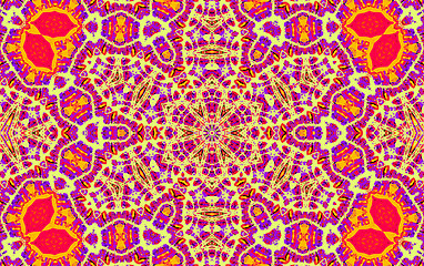 Image showing Bright abstract pattern