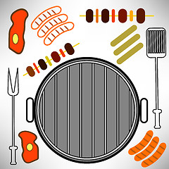 Image showing Grill Icon 