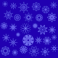 Image showing Snow Flakes