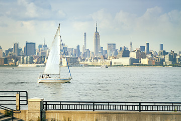 Image showing sailing boat