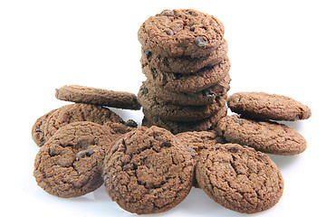 Image showing chocolate biscuits