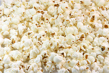 Image showing popcorn background