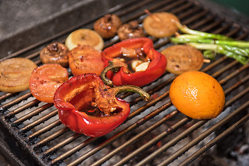 Image showing grilled vegetable