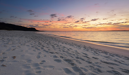 Image showing Chinamans Beach Jervis Bay