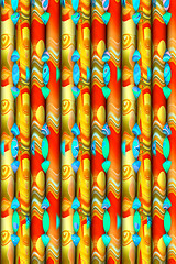 Image showing Abstract 3d background