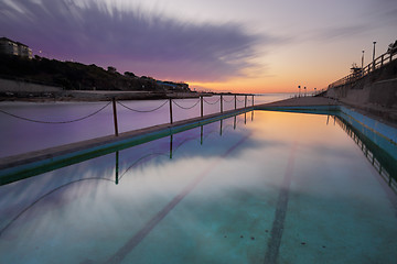 Image showing Dawn at Clovelly Pool Sydney