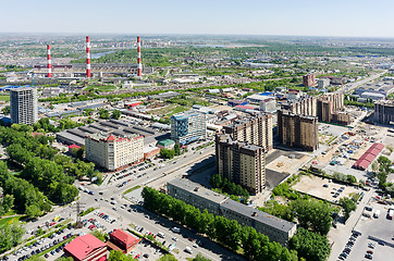 Image showing Gas power station in Tyumen. Russia