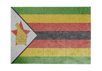 Image showing Large jigsaw puzzle of 1000 pieces - Zimbabwe