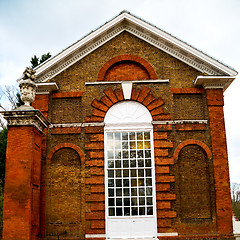 Image showing old architecture in england london europe wall and history