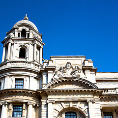 Image showing old architecture in england london europe wall and history