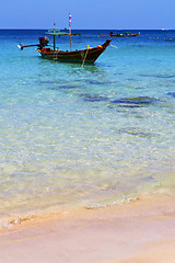 Image showing asia   the  kho tao   boat   thailand  and south 