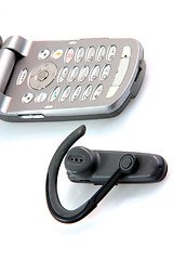Image showing hands free phone detail