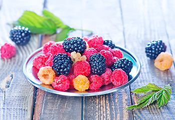 Image showing mix berries