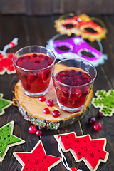 Image showing christmas drink