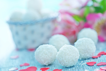 Image showing coconut balls