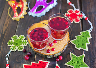 Image showing christmas drink