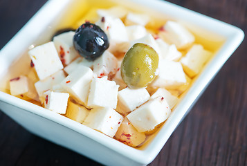 Image showing cheese in bowl